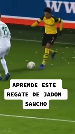 Responder a @_spuga__ Aprende esta joya de JADON SANCHO🤯⚽ #futbol #futbolista #talentotiktok #tiktokdeportes #celebraelfut #futbolistas #regate #fut