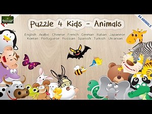 Animals Puzzle For Kids Preview HD 720p
