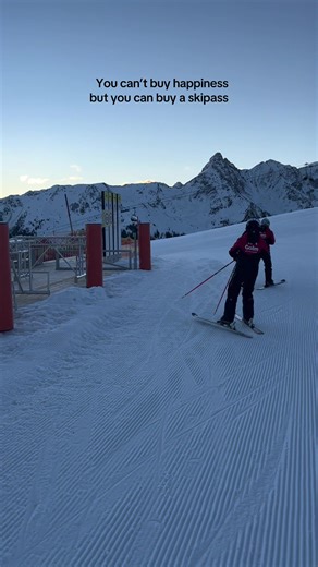 Buy a Skipass, Find Happiness: A Skiing Adventure