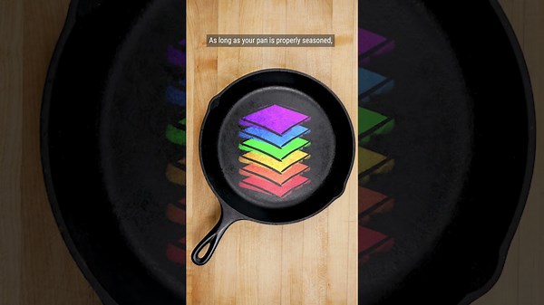 How to clean your pan without ruining the seasoning