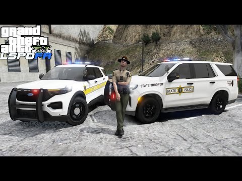 GTA 5 LSPDFR | Illinois State Police | 2021 Tahoe | Speed Enforcement | #LSPDFR #1440P
