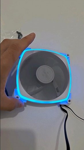 Fan RGB Montech RX120 pwm White Reversa #pcgaming #pcsetup #setup