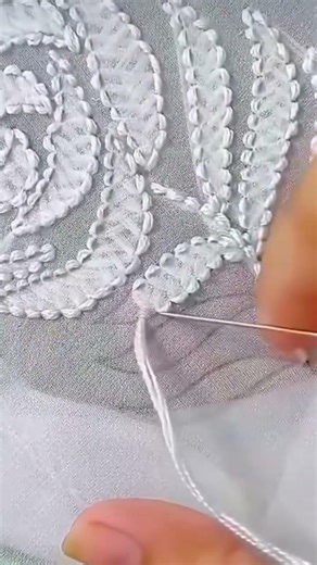 hand embroidery tutorial #art#shorts