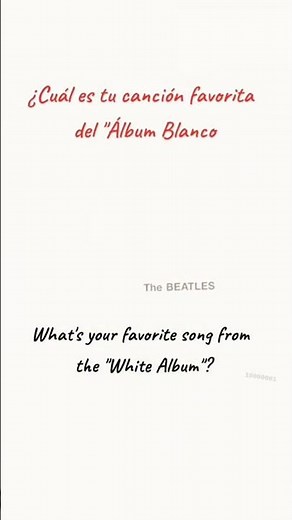 The Beatles " White Album " - 57 years old