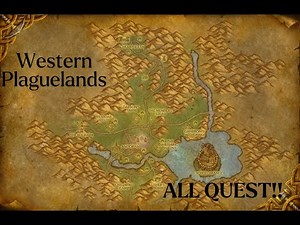 Western Plaguelands - ALL QUEST!! (World of Warcraft) [Alliance]