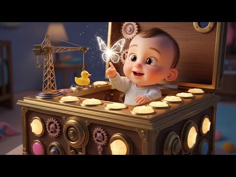Baby in the Gadget Box 🎁👶 | Fun Exploration Song for Kids | Nursery Rhyme Adventure
