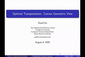 Lecture 10 - Optimal Transportation : Convex Geometric View