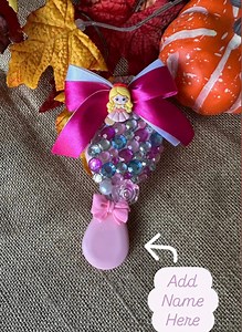 Custom Princess Character Hairbrush, Toddler Girl Hair Brush / Mini SB - Etsy
