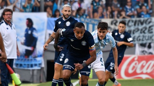 Independiente Rivadavia sigue puntero: ganaba en Avellaneda pero Racing se lo empató con uno menos