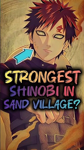 5 Strongest Shinobi in Sand Village 🤯🔥 | Naruto | Anime BLAH