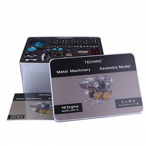 V8 Engine TECHING 3D Metal Mechanical Engine Model Science Experiment