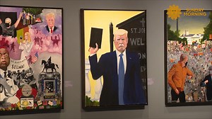 CBS News veteran and former moderator of "Face the Nation," Bob Schieffer has long reported from the center of politics. Now, he's expressing his hope for America, with an exhibition of 24 original oil paintings he has created titled "Looking for the Light." | CBS Sunday Morning