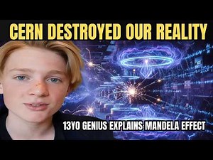 13 Year Old Genius PROVES CERN Shifted Our Reality (Mandela Effect)