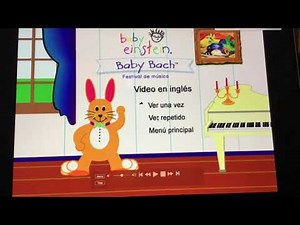 Baby Bach (Spain) 2004 DVD Menu