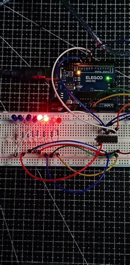 Binary counter test🔢#shorts