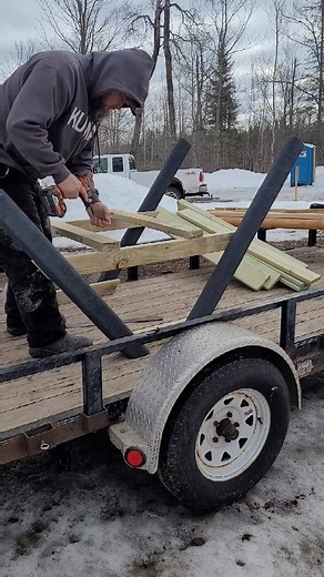 Building sled dog houses while off the grid. These houses last a very long time usually longer than the life of the dog. You can download plans on our website right here. https://endurancekennels.com/how-to-build-a-sled-dog-house-video/ | Endurance Kennels LLC