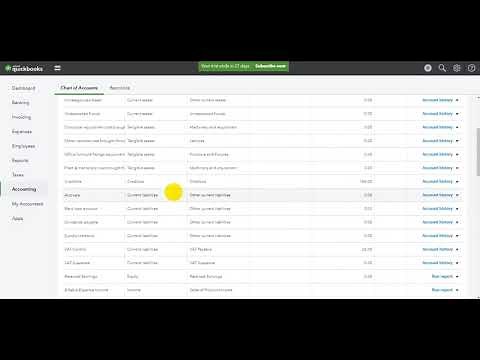 QuickBooks Online Tutorial - Part 13 - Adding New Nominal Accounts