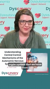 Sharing a clip from our Dyscovery Education video about the central control mechanisms of the autonomic nervous system, featuring Dr. Kevin Lasko, Board Certified Chiropractic Neurologist. In Part 1 of this conversation, Dr. Lasko explores: • Pitfalls of current dysautonomia treatment and protocols • Understanding the ANS • Neurological evaluation • Sensory-driven dysfunction • Lack of inhibition Dr. Lasko is a Fellow of the International Academy of Chiropractic Neurology with certifications in 