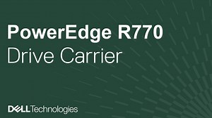 How to replace a drive carrier on a PowerEdge R770