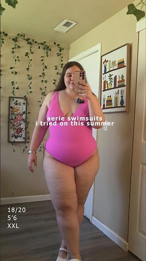 Aerie Size XXL Swimsuit Try On Haul | Plus Size Swimwear