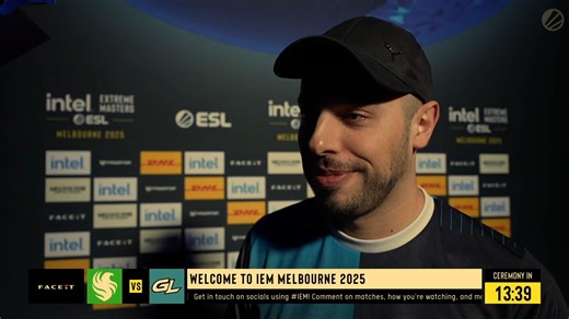 ash采访丨对位zonic也不会紧张，享受比赛就完事了/iem墨尔本赛前