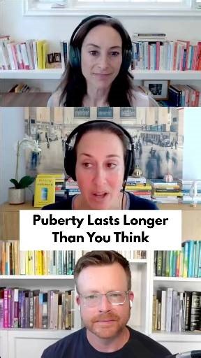 Most of us think of puberty as a short stage - something kids move...