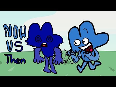 BFDI VS BFB! Then VS Now All Characters!