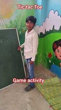 game activity#tic_tac_toe#shorts