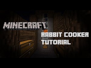 Minecraft Tutorial - Automatic Rabbit Cooker :: Automatic Rabbit Farm :: 1.8