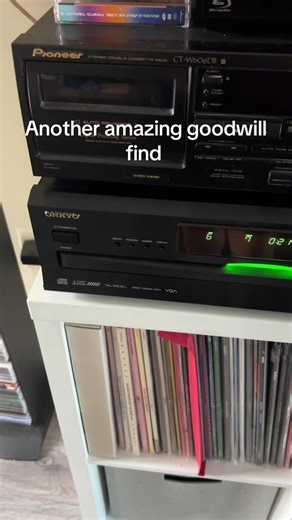 $35 is a steal #musictok #cdtok #cdplayer #thrifting #goodwillfinds | Cd Player