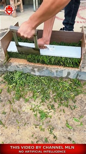 SMART TOOL cutting green onions fast 🌿 #shorts #crafts #skills #diytools #foodprep