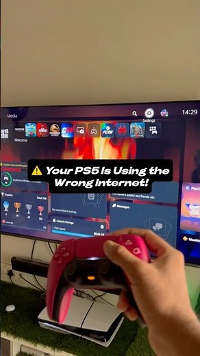 Fix Slow PS5 Speed On LAN Cable! ⚡ #PS5 #GamingTips #Shorts