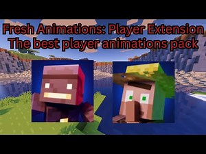 The *BEST* player animation resource pack for Minecraft | 1.21.11 (modded)