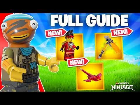 Ultimate NINJAGO Guide in LEGO Fortnite Odyssey! (Everything You NEED TO KNOW!)