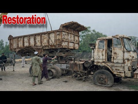 Only Pakistani Mechanics Can Restore This Dumper Truck | Full Restoration