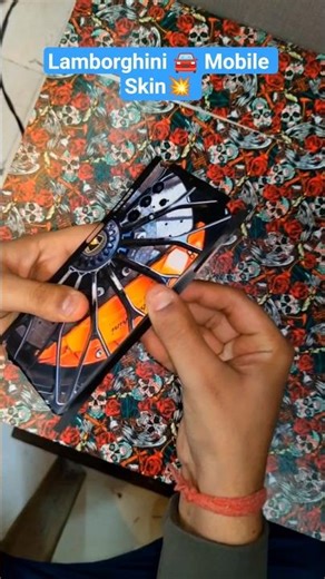 Lamborghini 🚘✨ Mobile 3D Skin #viralvideo #lamborghini #mobileskin #3dskin #lamination