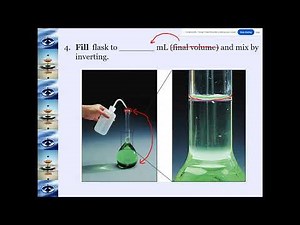 Chemistry 20 - Solutions Lesson 2 - Preparing Standard Solutions & Dilutions