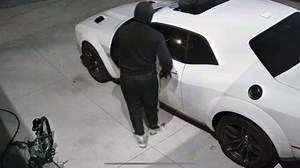 6.3M views · 7.3K shares | #DEARBORN (TCD) l STOLEN VEHICLE: CCTV of a White 2020 Dodge Challenger Scat Pack wide body being stolen from in front of a residential home on E. Morrow Circle on at 1:20am on September 28, 2020. The individuals were in what looks like a white 2007 model Trailblazer. If anyone has any information, please notify Dearborn Police immediately. | TCD Dearborn News | Facebook