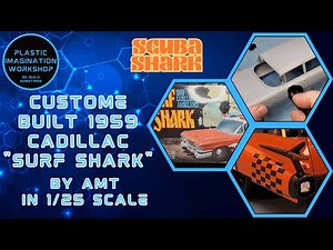 Custom Built 1959 Cadillac "Surf Shark" by AMT - "SCUBA SHARK"