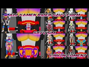 All Kamen Rider Gavv Form! - Gavv Sim