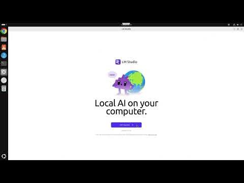 Ubuntu 26.04 - Install LMStudio GUI 0.4.16