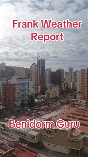 Benidorm Weather Report for March 8th
