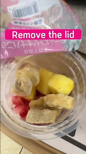 How to make a Smoothie at 7eleven in Japan