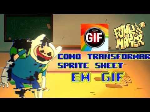 Como transformar sprite sheet em gif do Funk Maker Mobile