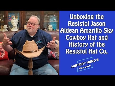 Unboxing the Resistol Jason Aldean Amarillo Sky Cowboy Hat and the History of the Resistol Hat Co.