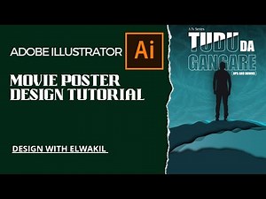 Movie Poster Design Tutorial | Adobe Illustrator Tutorial 2022