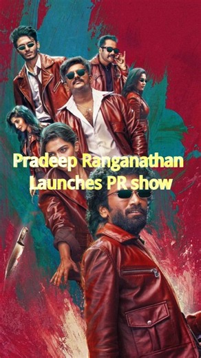 Pradeep Ranganathan Launches PR Show 🔥| PRS01 Official Update