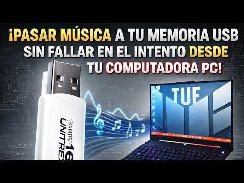 How to easily and quickly transfer music to a USB drive from your PC