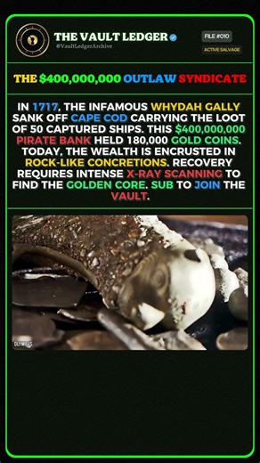 The $400,000,000 "Pirate Bank" Found Off Cape Cod ⚓