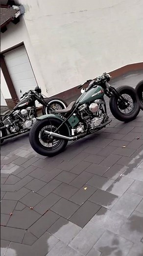 Harley Davidson Panhead Bobber 1949 & 1948 #harleydavidson #bobber #oldschool #harley #motorcycle